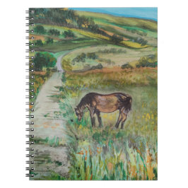 Cuaderno Caballos en la pradera