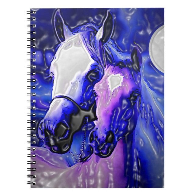 Cuaderno Caballos enamorados (Frente)