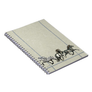 Cuaderno Caballos islandeses en movimiento
