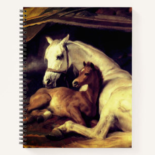 Cuaderno Caballos Landseer
