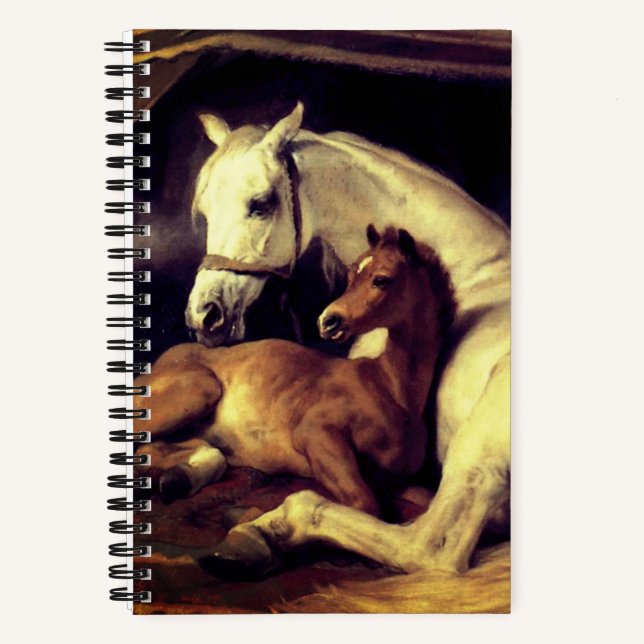 Cuaderno Caballos Landseer (Anverso)