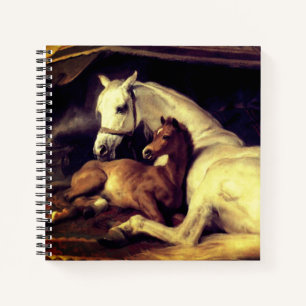 Cuaderno Caballos Landseer