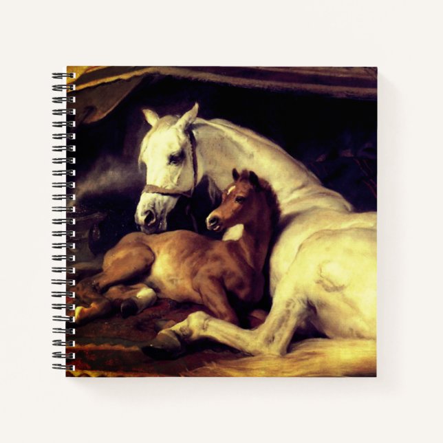 Cuaderno Caballos Landseer (Anverso)