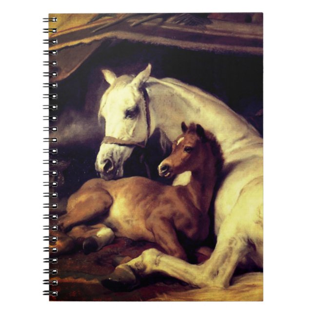 Cuaderno Caballos Landseer (Frente)