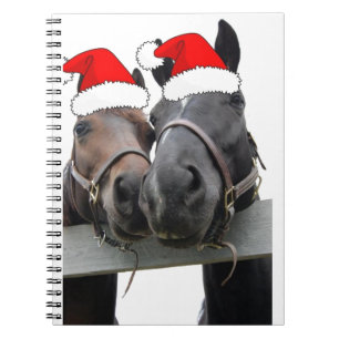 Cuaderno Caballos navidades