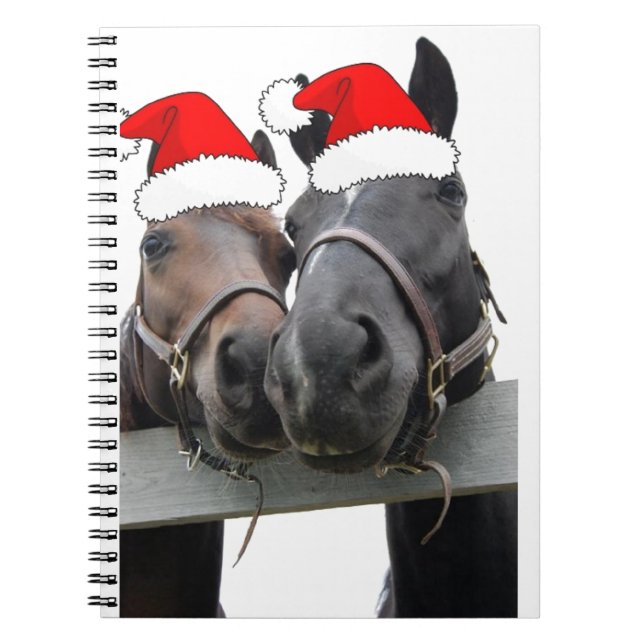Cuaderno Caballos navidades (Frente)