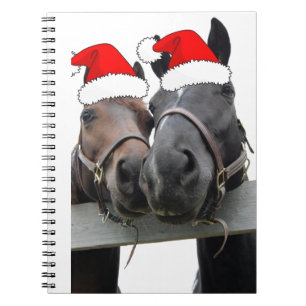 Cuaderno Caballos navidades