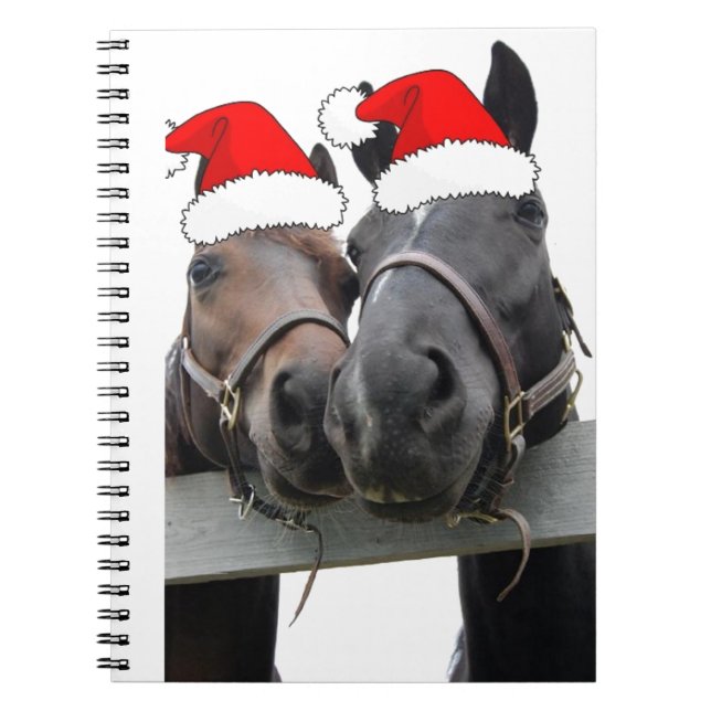 Cuaderno Caballos navidades (Frente)