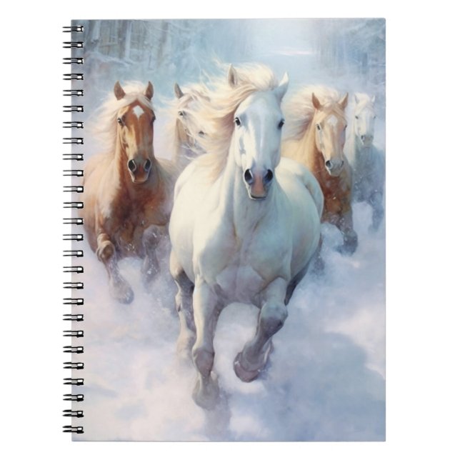 Cuaderno Caballos salvajes (Frente)