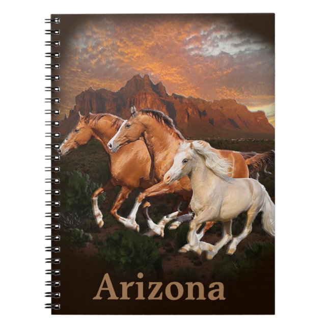 Cuaderno Caballos salvajes (Frente)