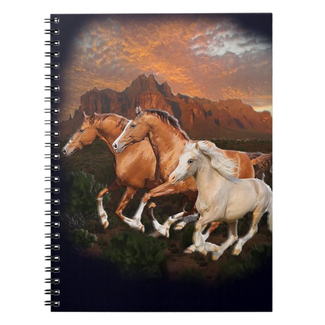 Cuaderno Caballos salvajes (Frente)