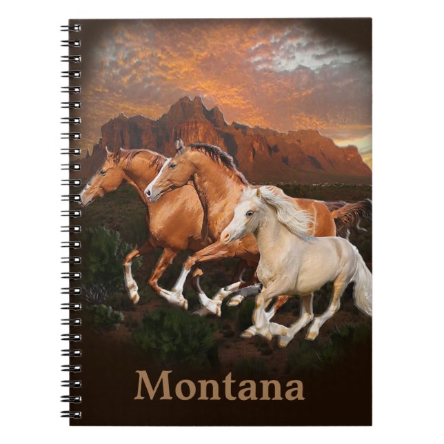 Cuaderno Caballos salvajes (Frente)