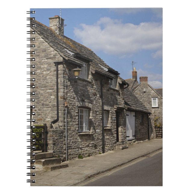 Cuaderno Cabañas, pueblo de Corfe Castle, Dorset, Inglaterr (Frente)