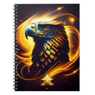 Cuaderno Cabeza de águila de oro
