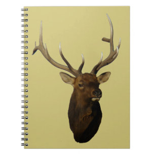 Cuaderno Cabeza de alce toro E51
