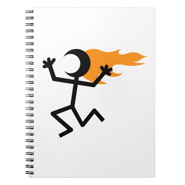 Cuaderno Cabeza de inflamación (Frente)