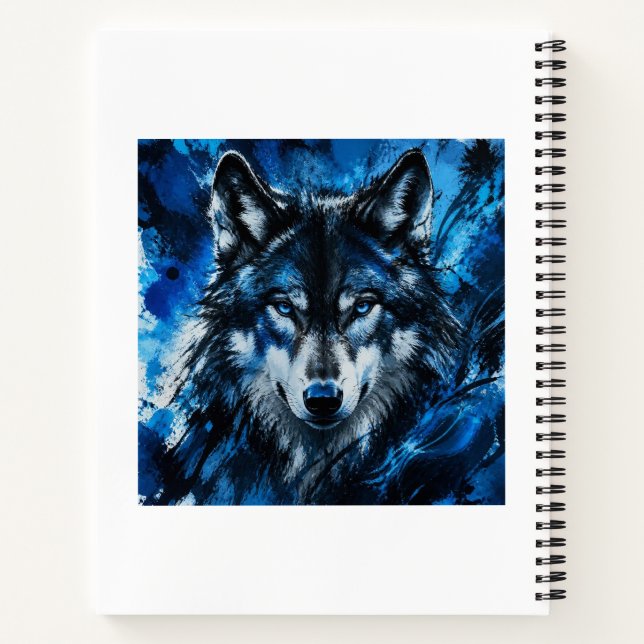 Cuaderno Cabeza de lobo (Reverso)