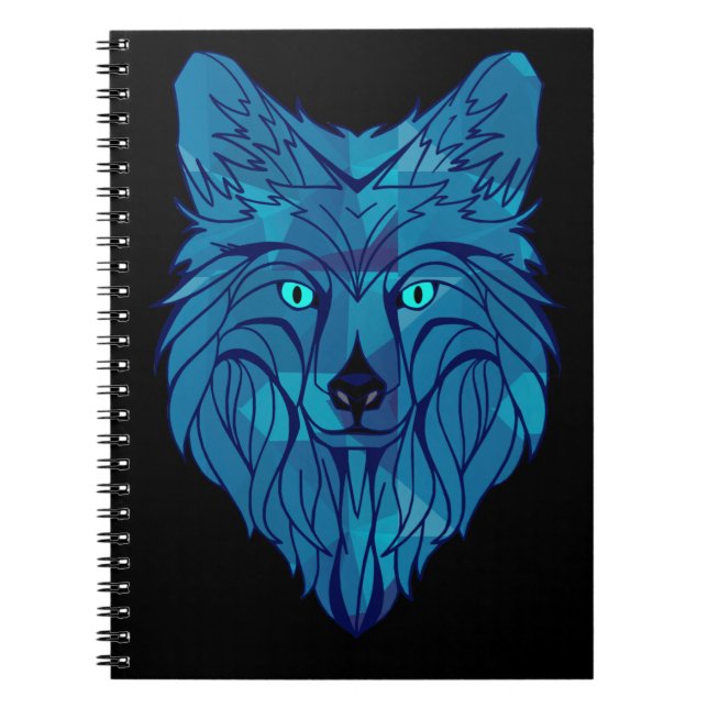 Cuaderno Cabeza de Lobo de Polo Azul (Frente)