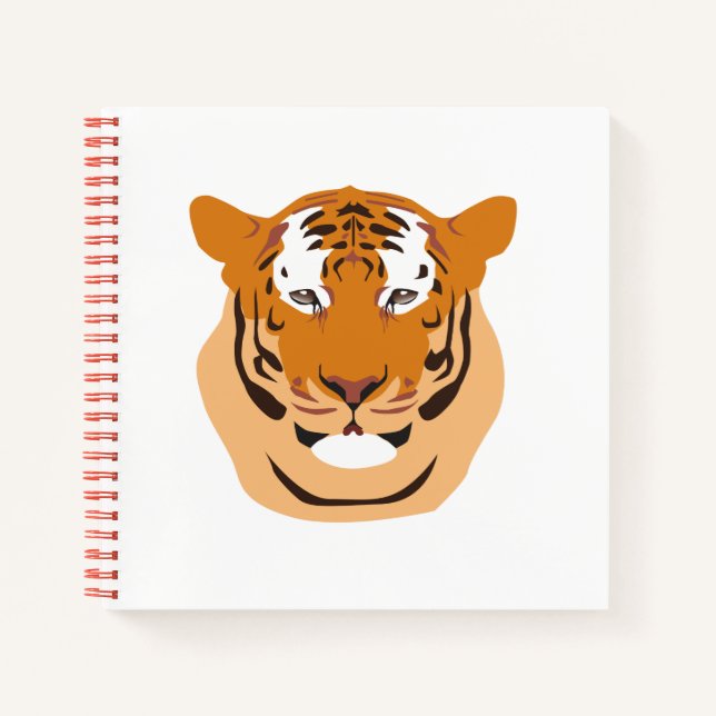 Cuaderno Cabeza de tigre (Anverso)
