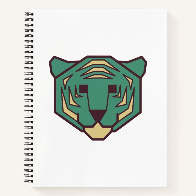 Cuaderno Cabeza de tigre azul (Anverso)