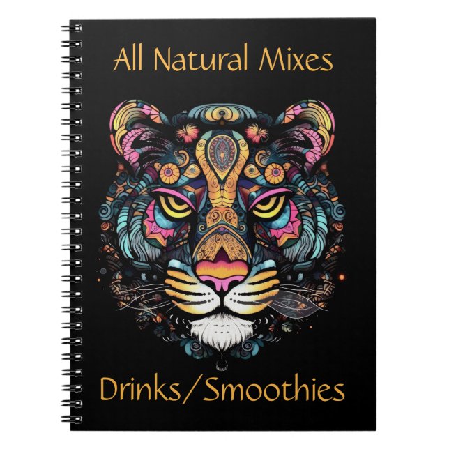 Cuaderno Cabeza de Tigre Personal Awesome (Frente)