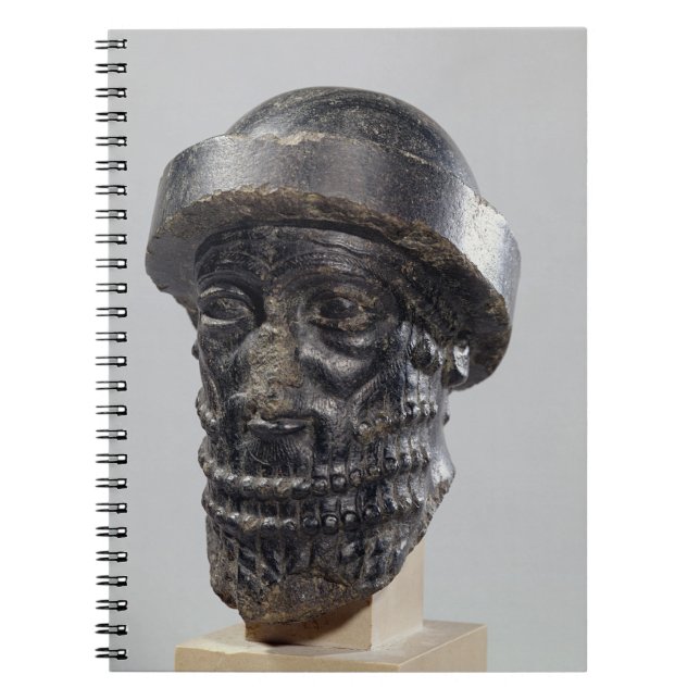 Cuaderno Cabeza de un rey, posiblemente Hammurabi, rey de (Frente)