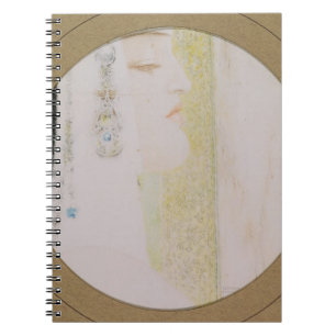 Cuaderno Cabeza de una mujer, c.1908 (en colores pastel en