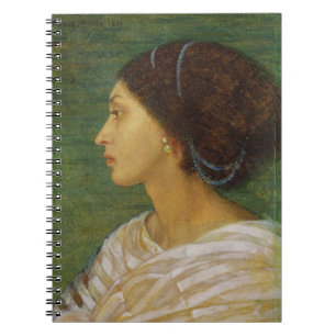 Cuaderno Cabeza de una mujer del mulato, 1861 (el aceite en