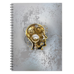 Cuaderno Cabeza de vapor con manómetro