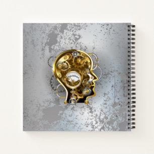 Cuaderno Cabeza de vapor con manómetro