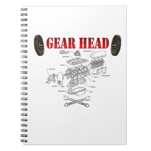 CUADERNO CABEZA DEL ENGRANAJE