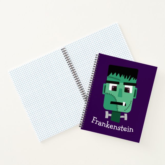 Cuaderno Cabeza del Monstruo de Frankenstein (Interior)