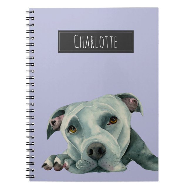 Cuaderno Cabeza grande de Ol - el perro que pinta el | (Frente)