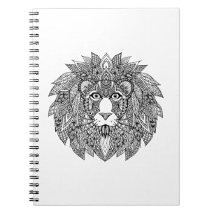 Cuaderno Cabeza inspirada 4 del león
