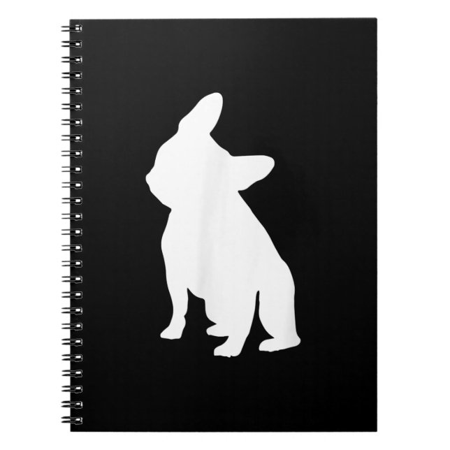 Cuaderno Cabeza Tilt Apparel Frenchie Head Bulldog Lover Gi (Frente)