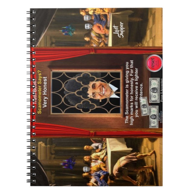 Cuaderno Cabina de confesión (Frente)