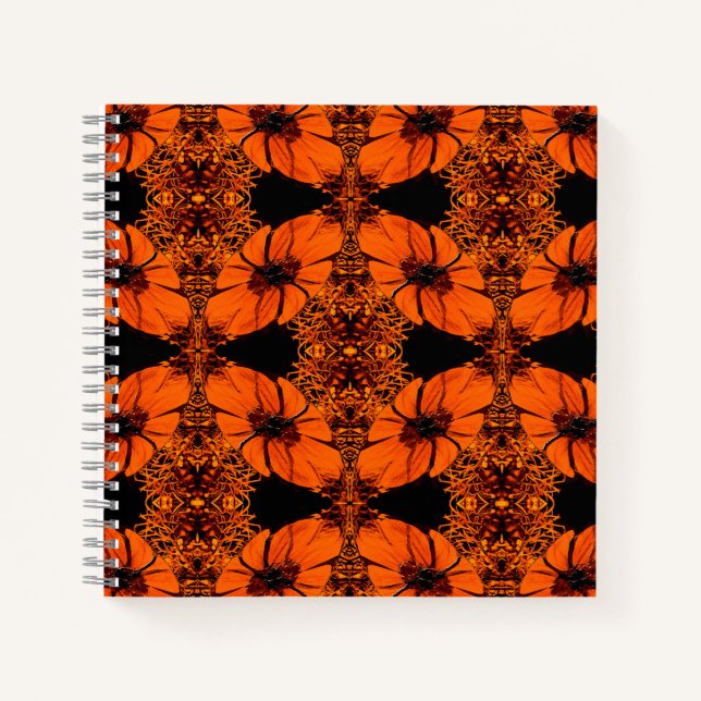 Cuaderno Cabina de flores de otoño...... (Anverso)