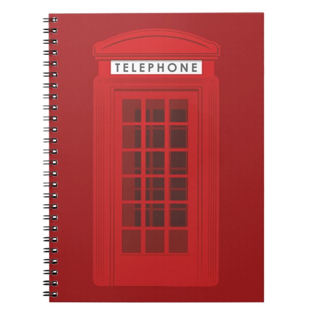 Cuaderno Cabina telefónica (Frente)
