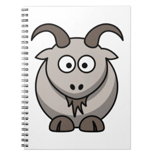 Cuaderno Cabra divertida de granja    