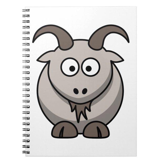 Cuaderno Cabra divertida de granja     (Frente)