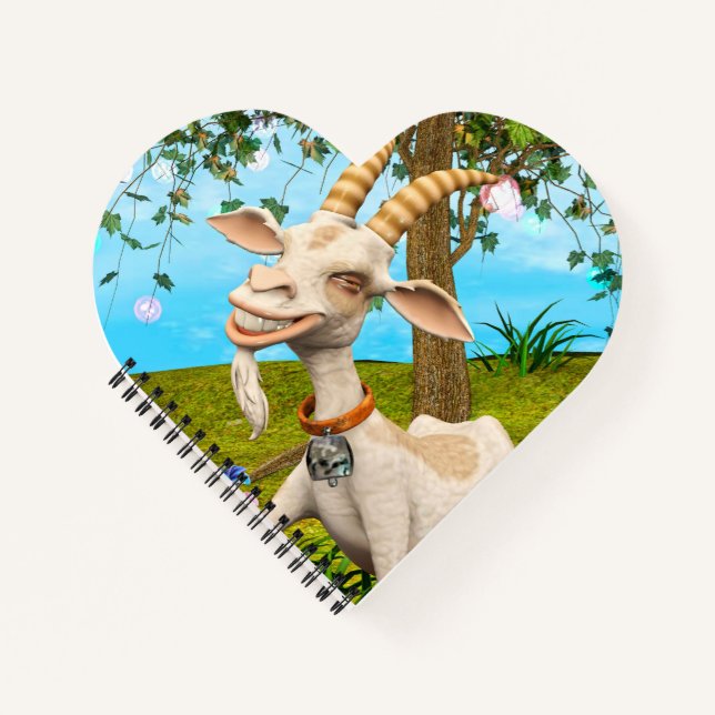 Cuaderno Cabra Feliz Personalizada (Anverso)