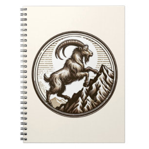Cuaderno Cabra Montés Ascendente Capricornio Cumpleaños Zod