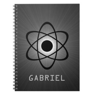 Cuaderno Caca atómica Nerdy, Gris