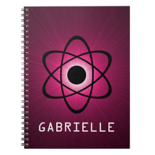 Cuaderno Caca atómica Nerdy, rosa