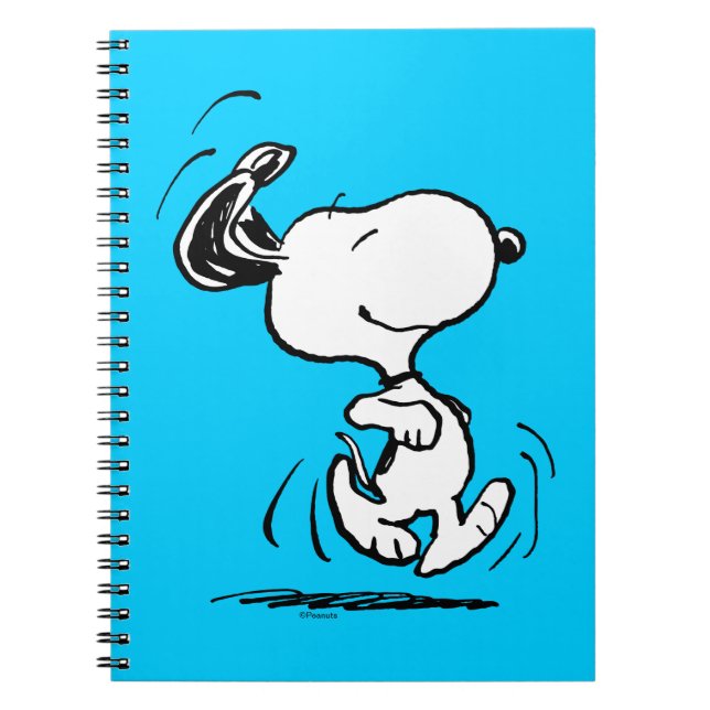 Cuaderno Cacahuetes | Baile Snoopy Happy (Frente)