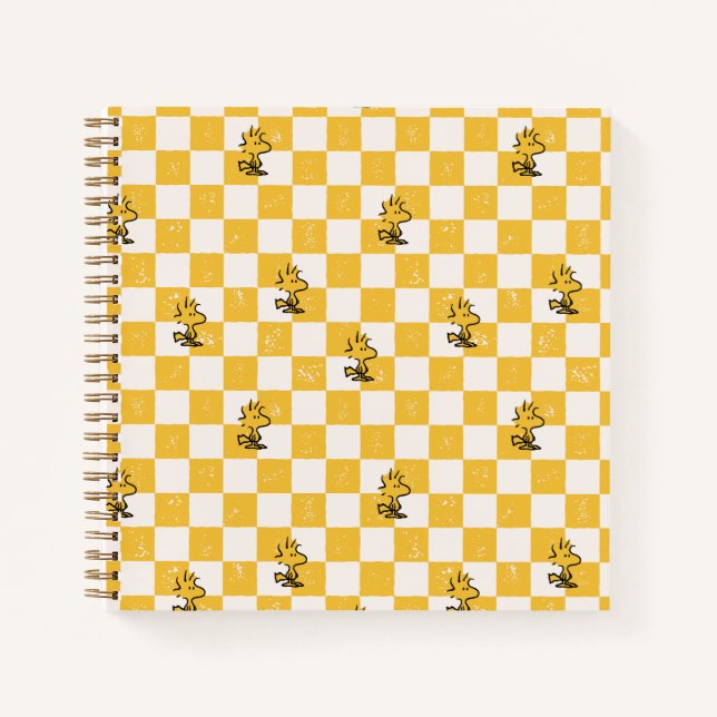 Cuaderno Cacahuetes | Bandera de Woodstock Check (Anverso)