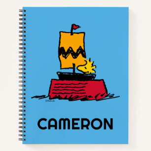 Cuaderno Cacahuetes Barco de vela de Woodstock Snoopy Dis