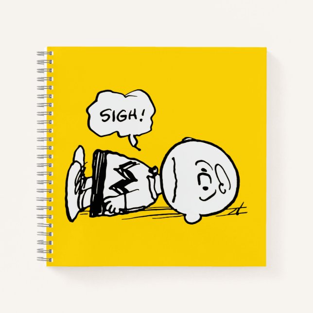 Cuaderno Cacahuetes | Charlie Brown ha caído (Anverso)