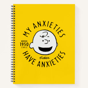 Cuaderno Cacahuetes Charlie Brown Nervous desde 1950
