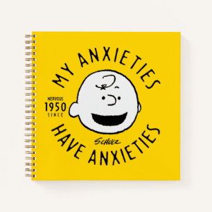 Cuaderno Cacahuetes Charlie Brown Nervous desde 1950